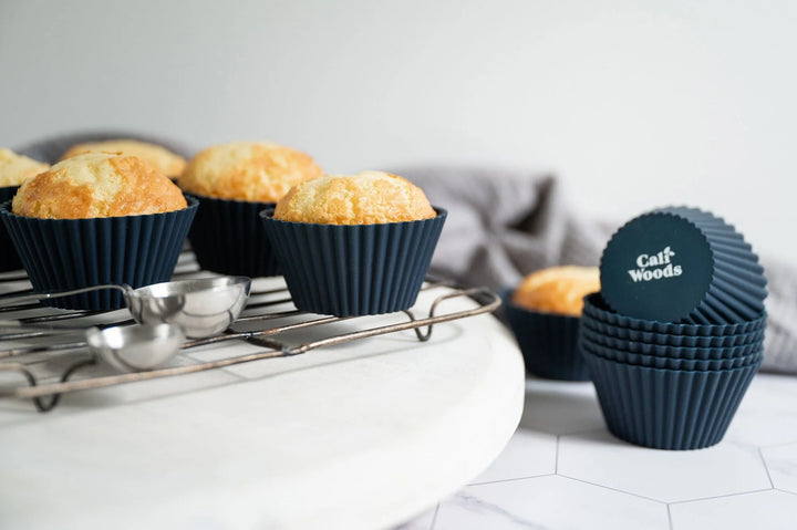 CaliWoods | Reusable Muffin Liners 12 pack - Dark Mood | Shut the Front Door
