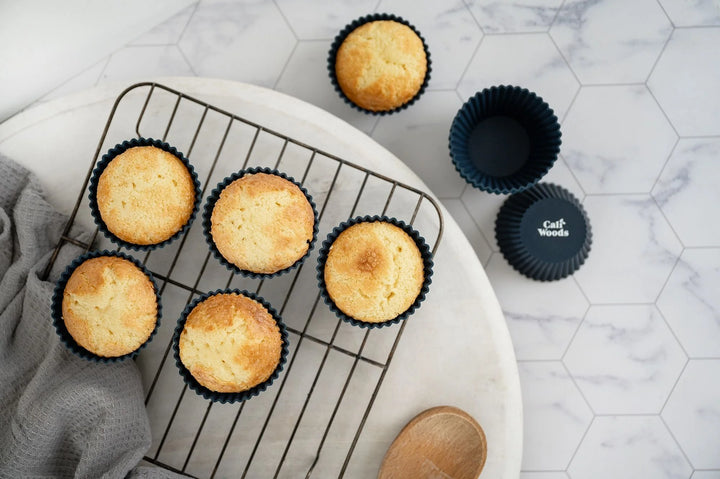 CaliWoods | Reusable Muffin Liners 12 pack - Dark Mood | Shut the Front Door
