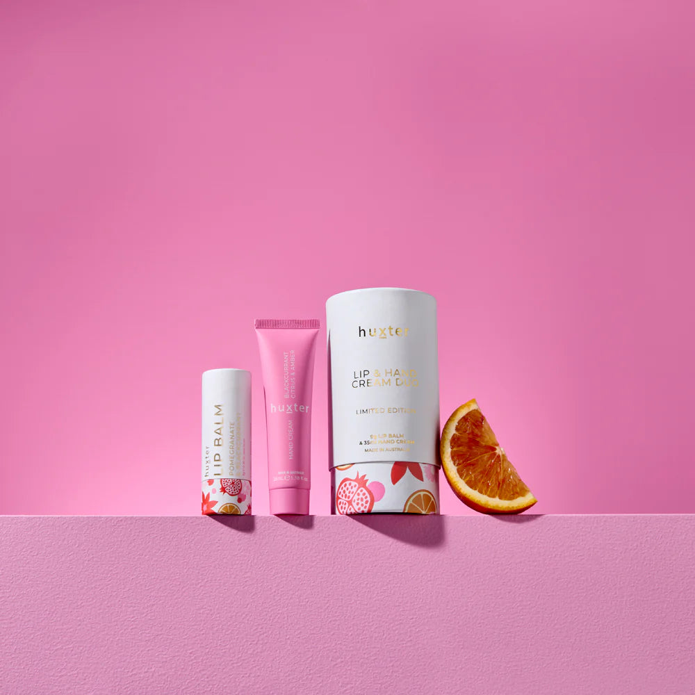 Lip & Hand Cream Duo - B/currant, Citrus & Amber