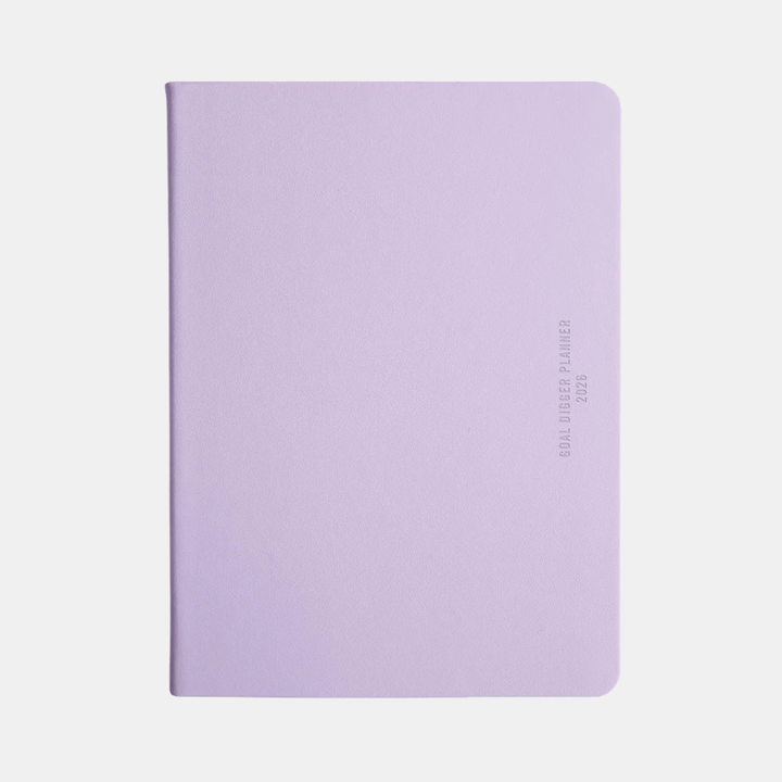 Mi Goals | 2026 Classic Goal Digger Diary Weekly Action - Lilac | Shut the Front Door