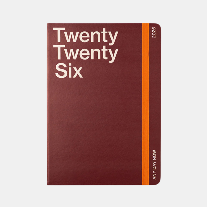 Any Day Now | 2026 Diary Weekly Achiever A5 - Plum | Shut the Front Door