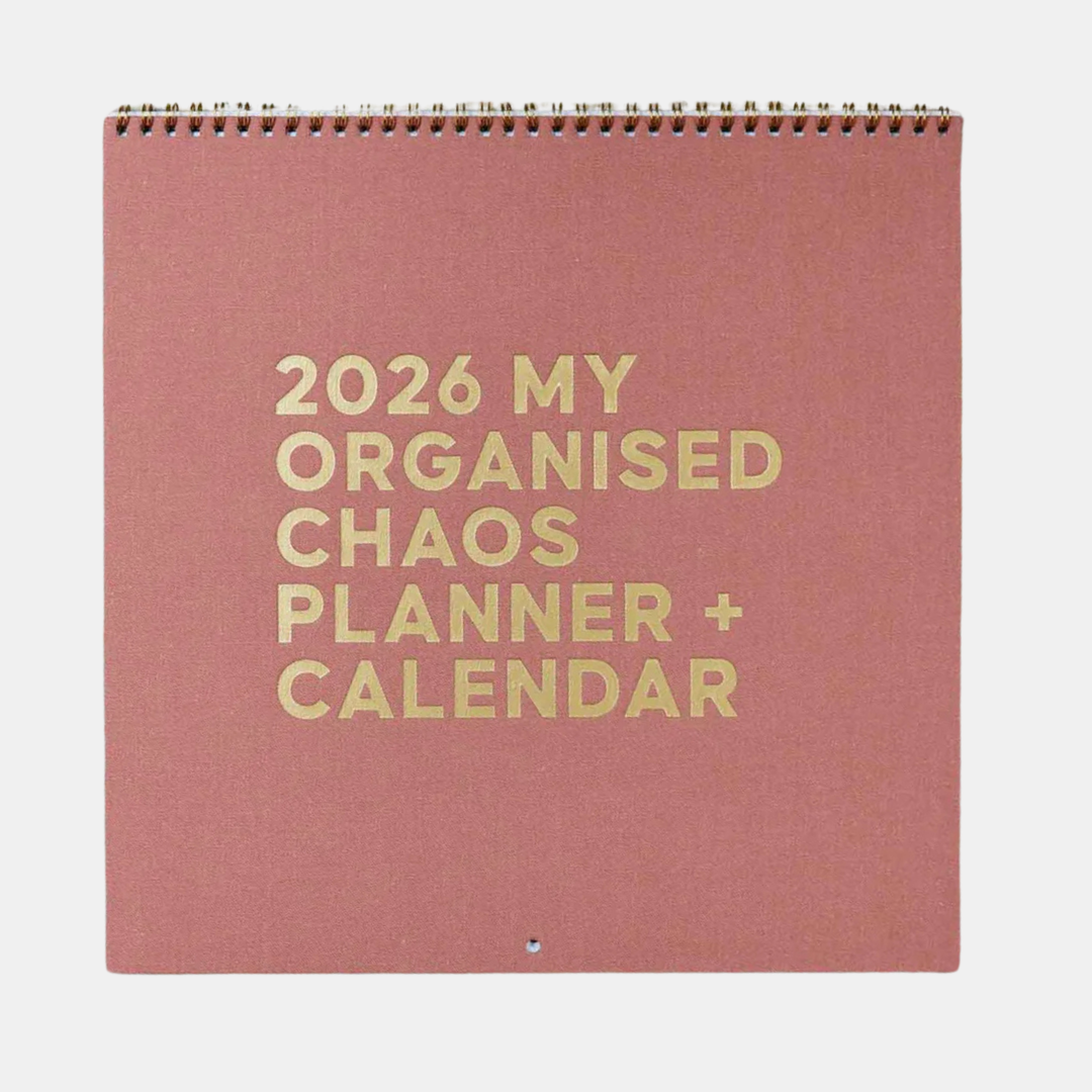 Write to Me Stationery | 2026 Linen Planner & Calendar - Rose | Shut the Front Door