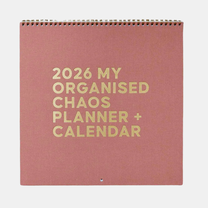 Write to Me Stationery | 2026 Linen Planner & Calendar - Rose | Shut the Front Door