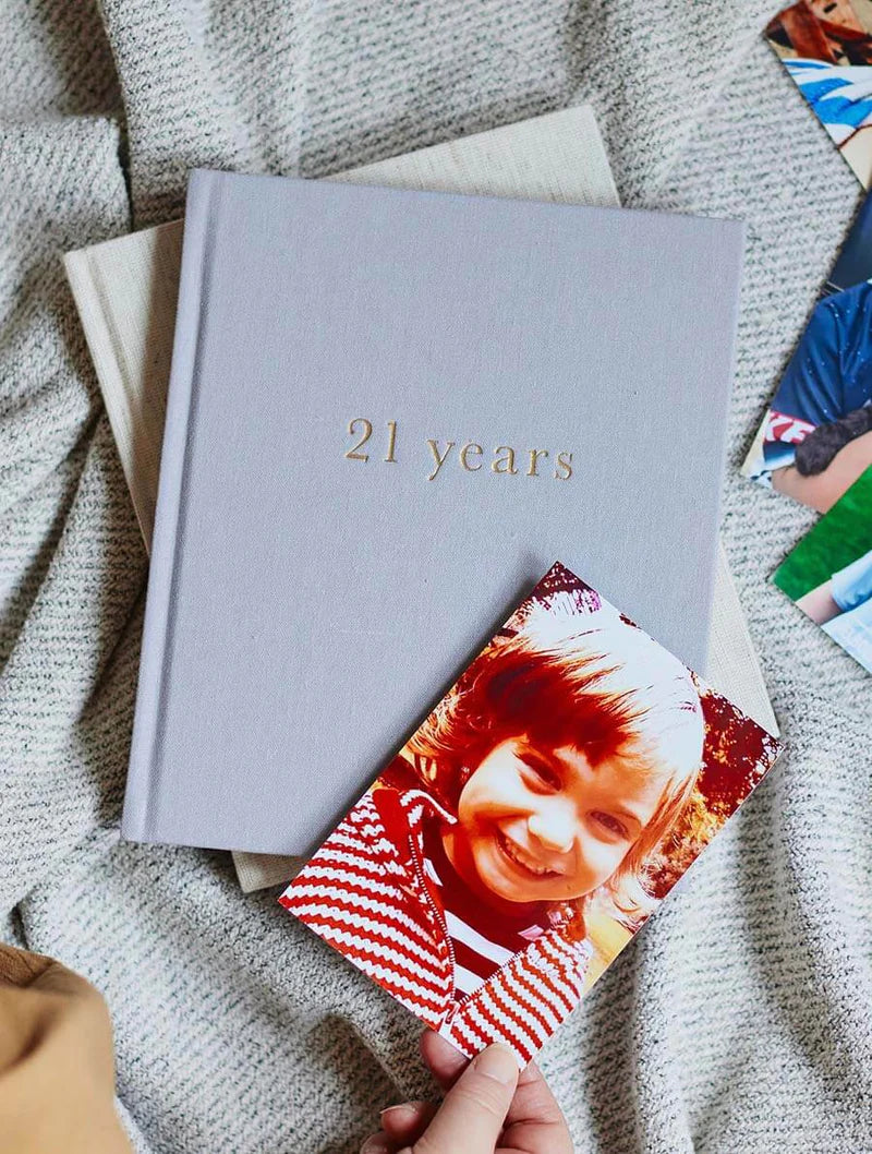 Write to Me Stationery | 21 Years Of You - Light Grey | Shut the Front Door