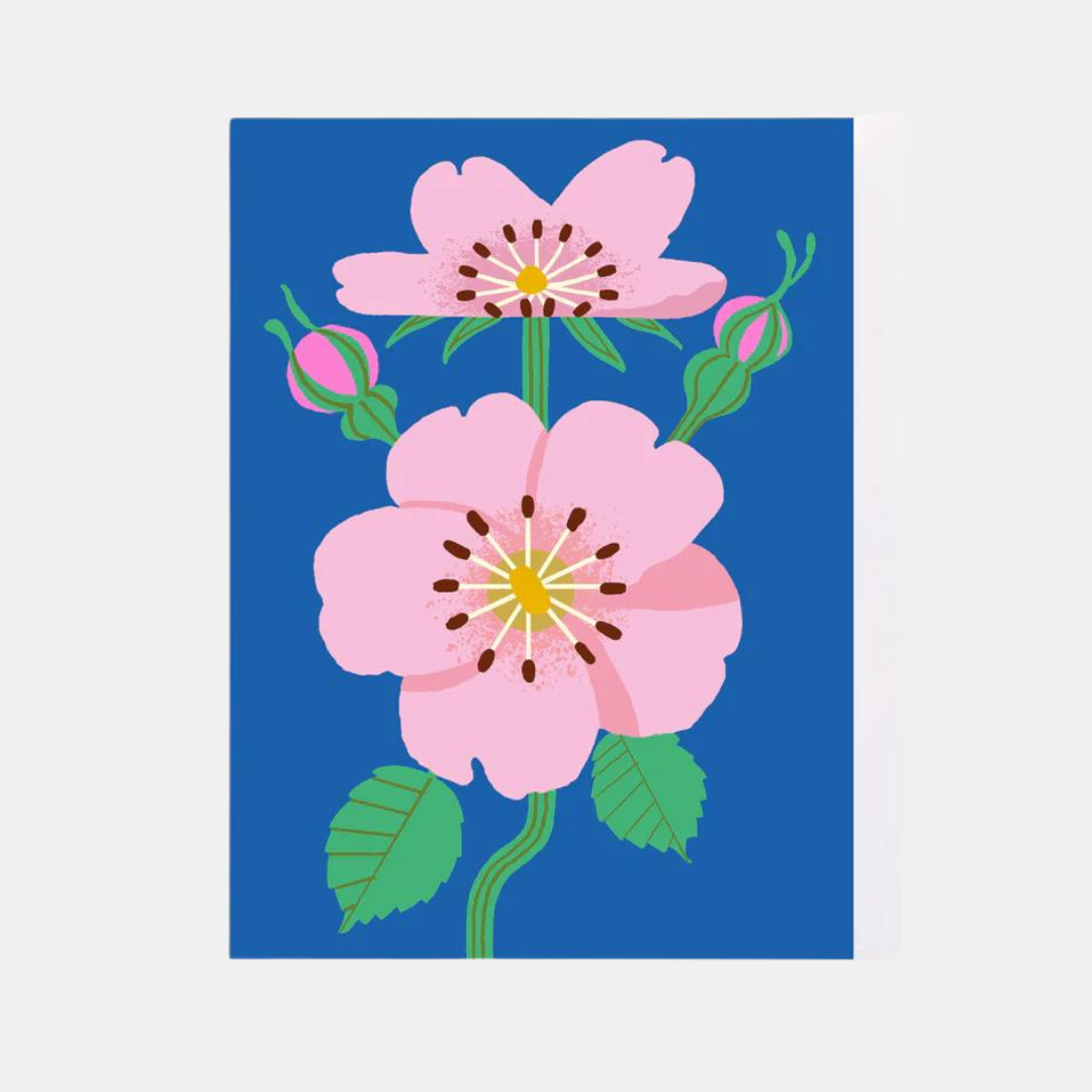 Oxted | Card Strawberry Flower | Shut the Front Door