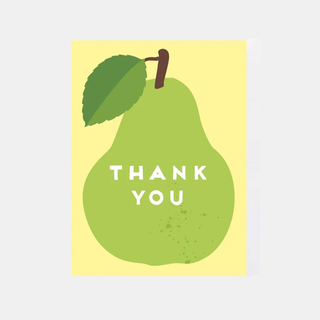 Oxted | Card Thank You Pear | Shut the Front Door