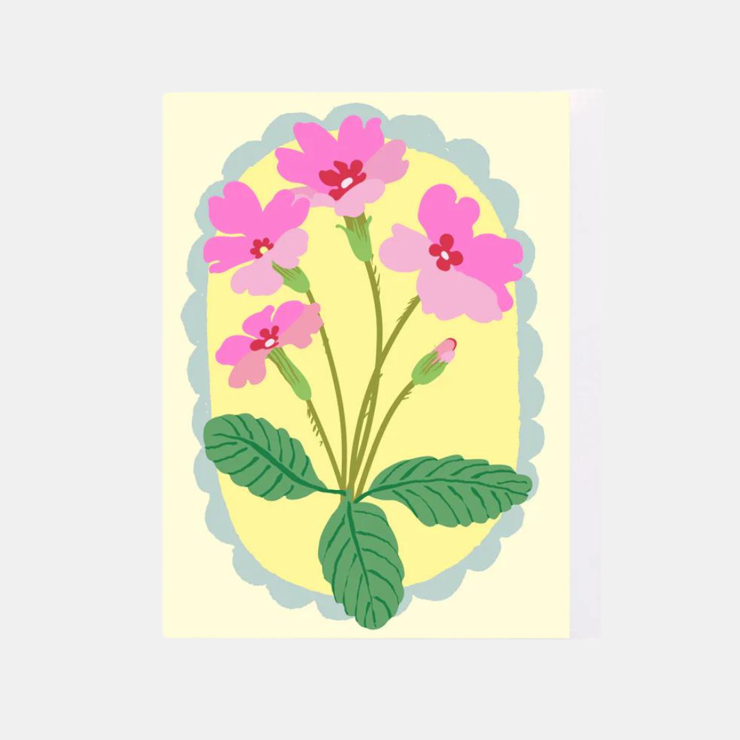 Oxted | Card Pink Flowers | Shut the Front Door