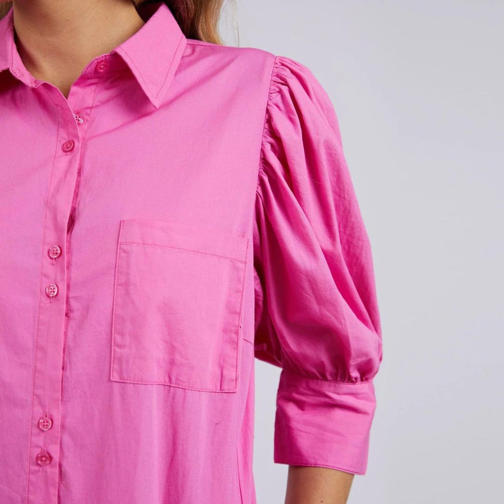 Elm Knitwear | Primrose Dress - Super Pink | Shut the Front Door