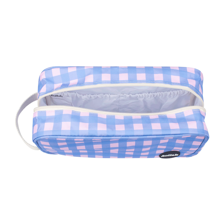 Holiday Travel Bag - Skyberry Gingham