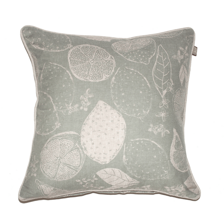 Raine & Humble | Lemon Marmalade Cushion - Sage | Shut the Front Door