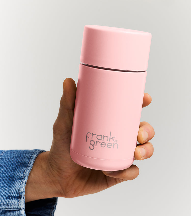 Frank Green | Ceramic Lined Reusable Cup 12oz - Blushed | Shut the Front Door