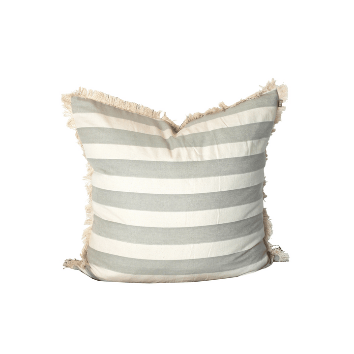 Raine & Humble | Bold Stripe Cushion - Sage | Shut the Front Door