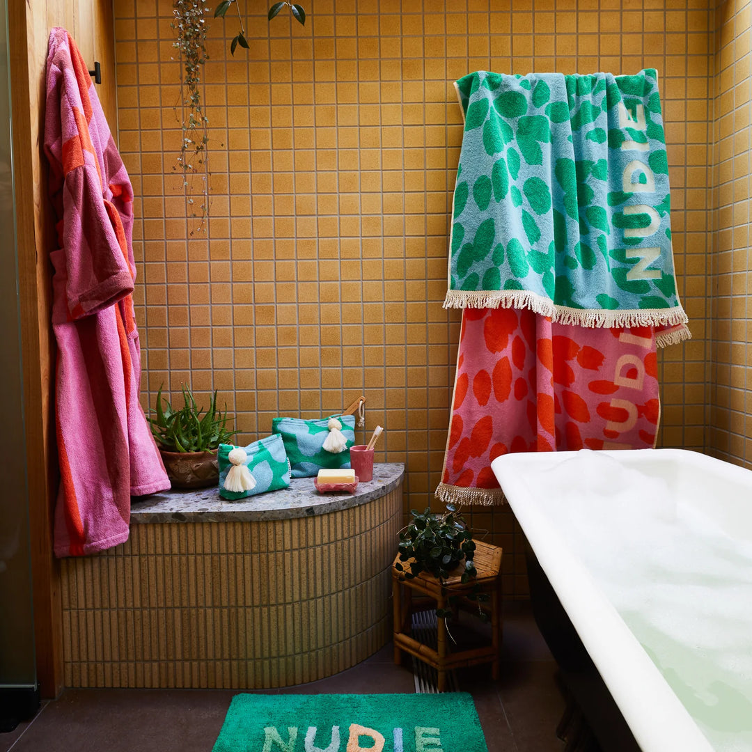 SAGE & CLARE | Hermosa Nudie Rudie Towel - Hydrangea | Shut the Front Door