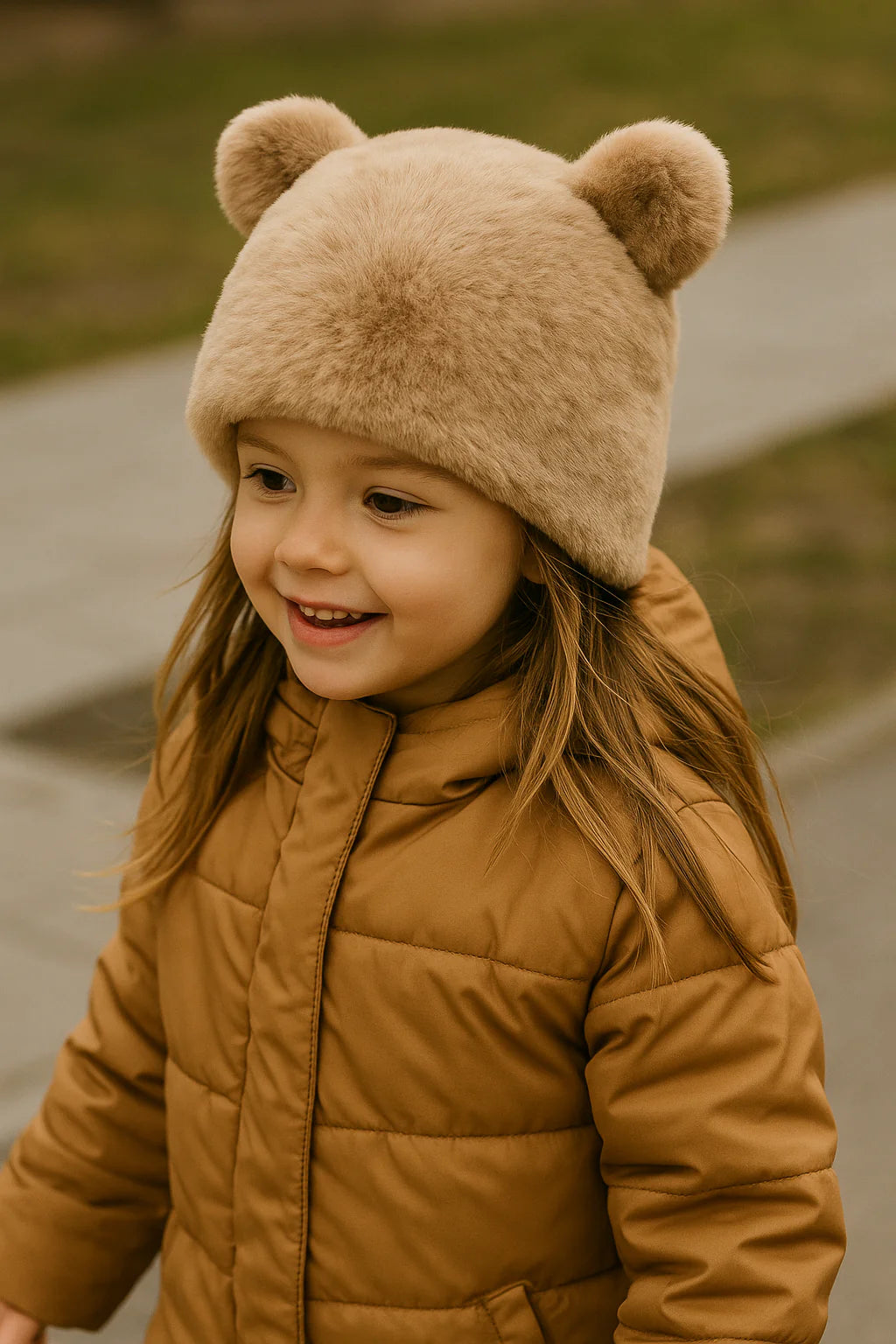 Antigone | Kerensa Fluffy Hat - Beige | Shut the Front Door