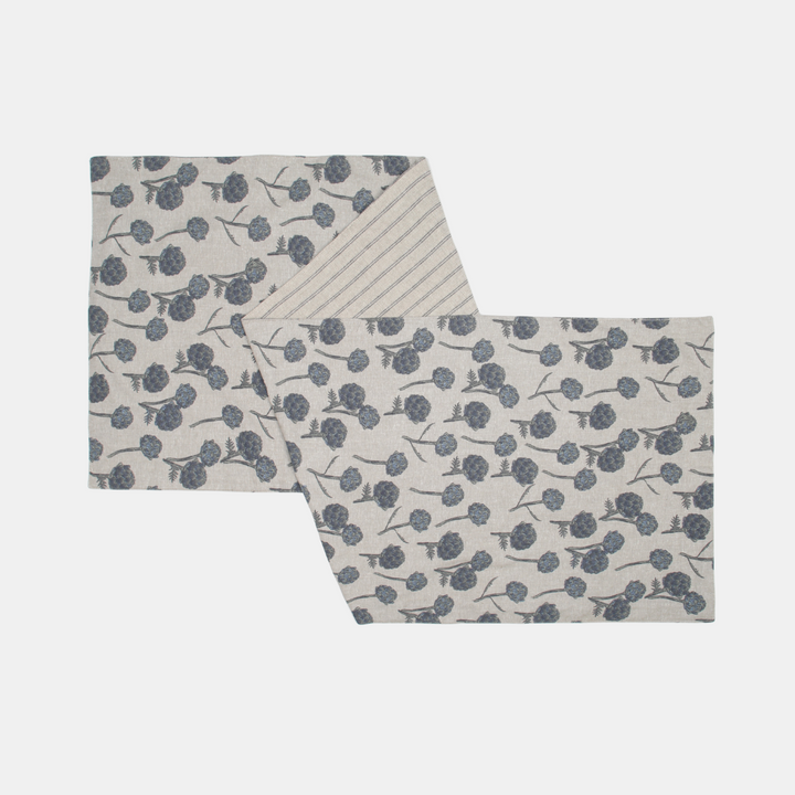 Raine & Humble | Artichoke Table Runner - Dark Slate | Shut the Front Door