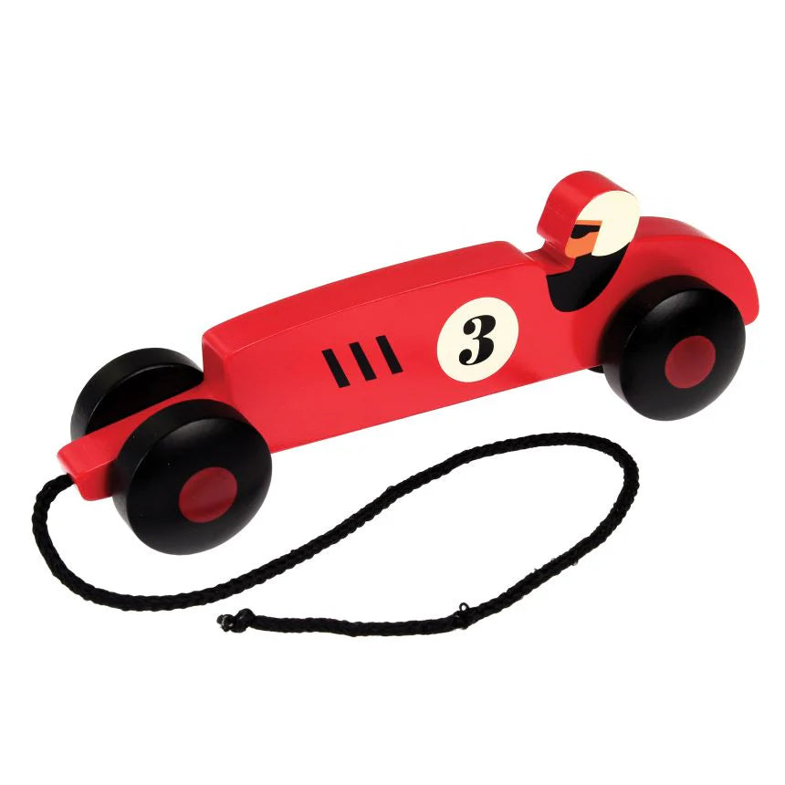 Rex London | Vintage Racer Pull Toy | Shut the Front Door