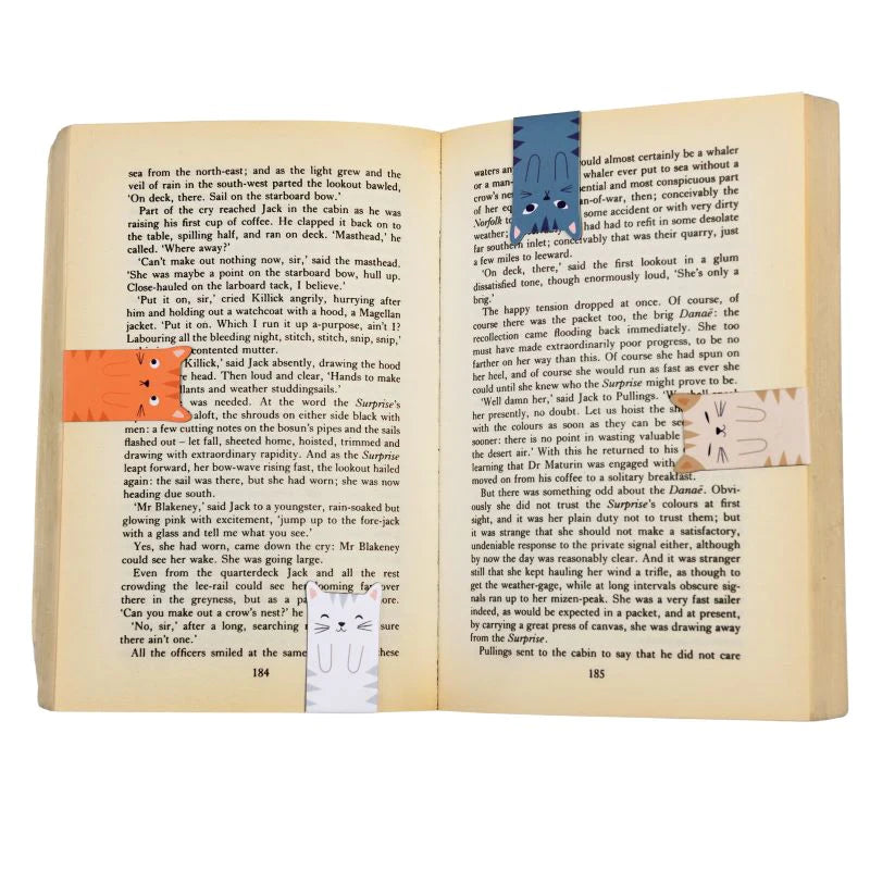 Rex London | Magnetic Cat Bookmarks | Shut the Front Door