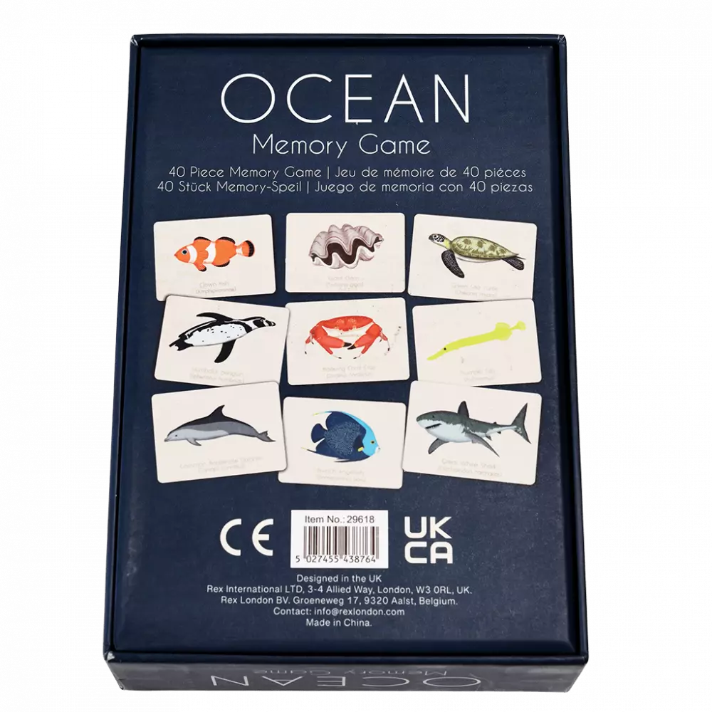 Rex London | Ocean Memory Game | Shut the Front Door