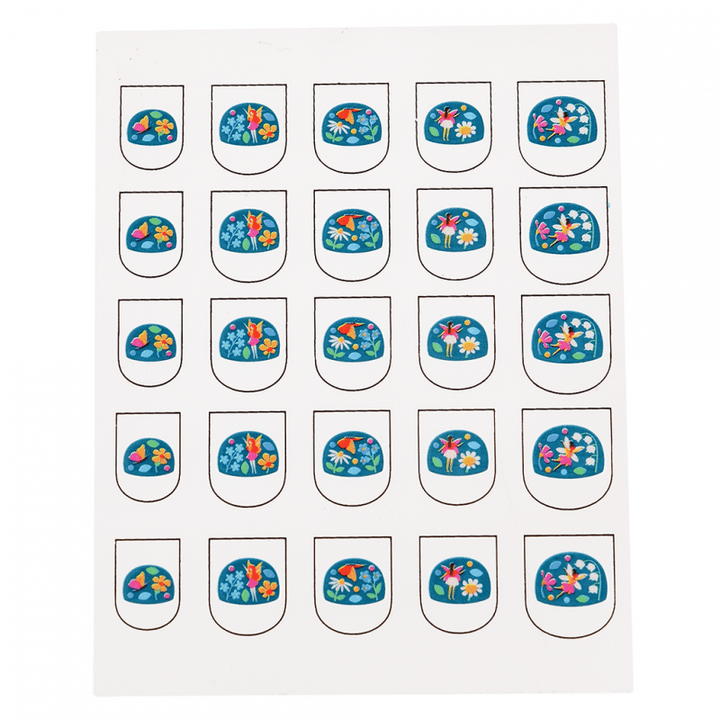 Rex London | Fairies In the Garden Nail Stickers (pk 25) | Shut the Front Door