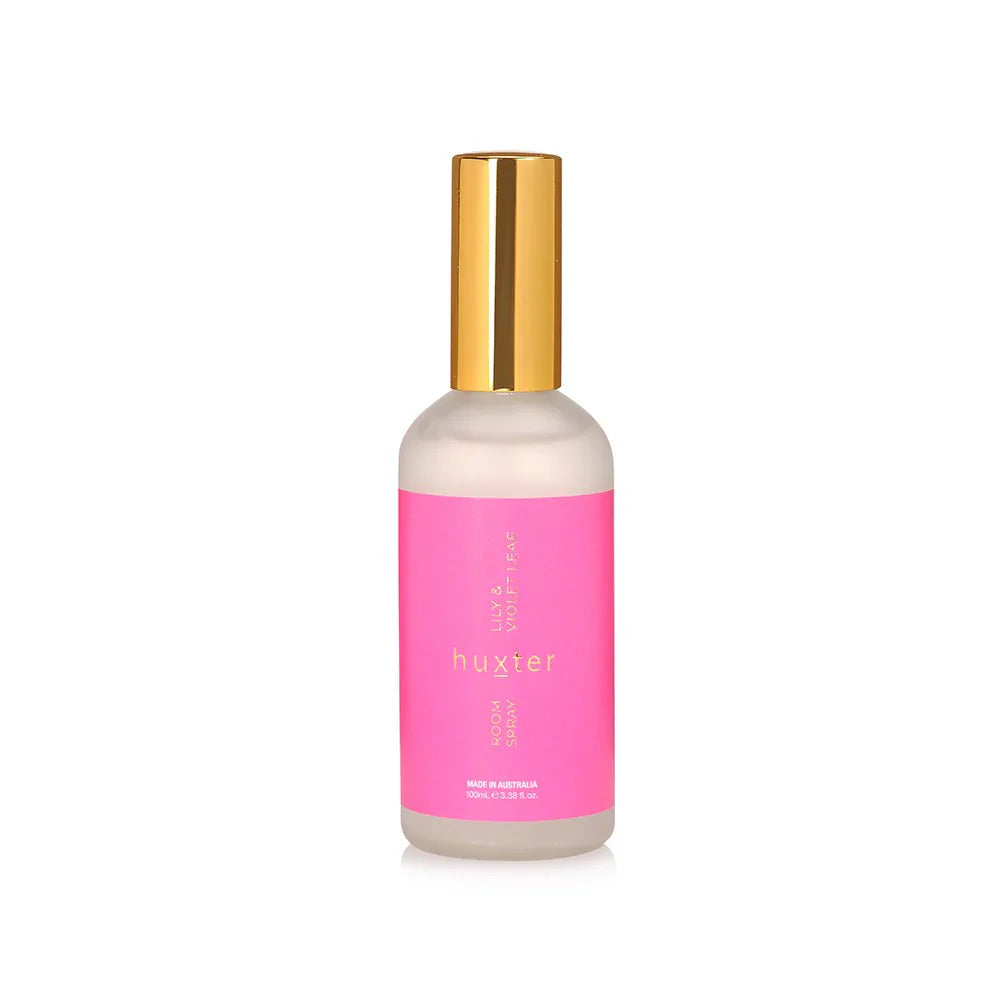 Huxter | Room Spray Boxed - Lily & Violet Leaf 100ml | Shut the Front Door