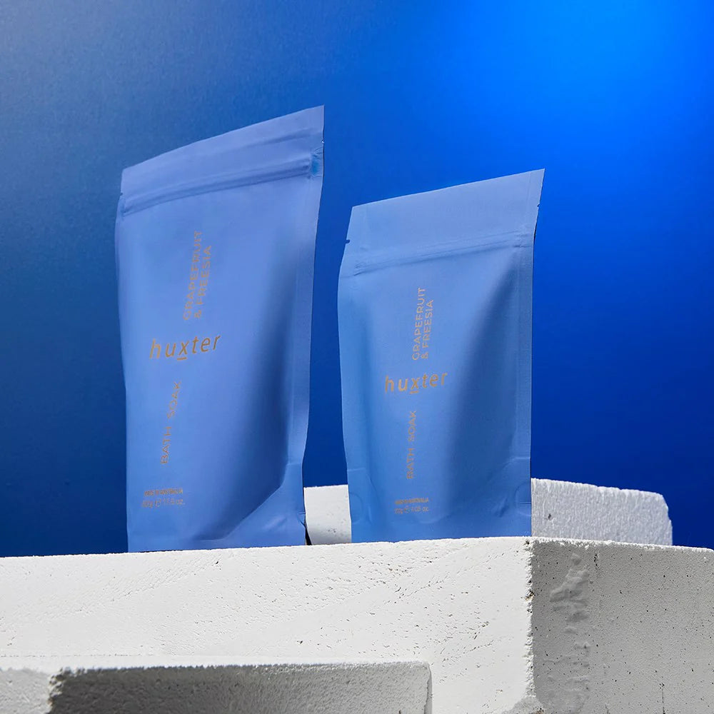 Huxter | Bath Soak - Grapefruit & Freesia 500gm | Shut the Front Door