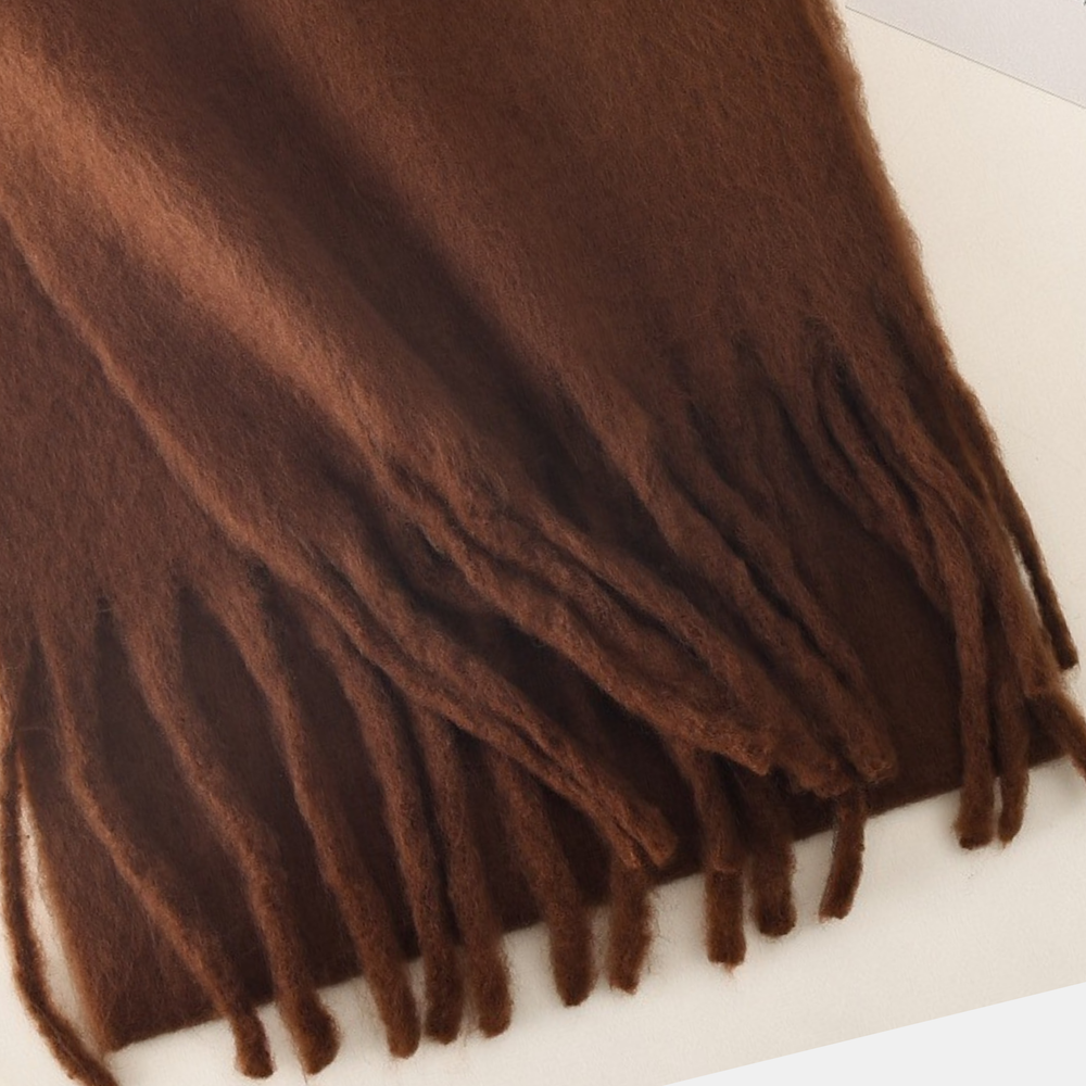 Antigone | Iselle Scarf - Chocolate | Shut the Front Door