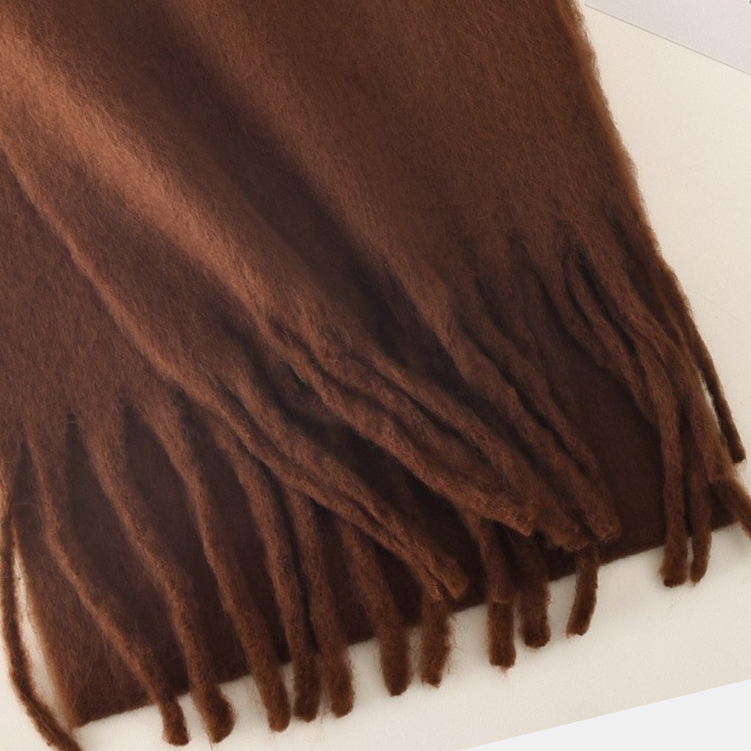 Antigone | Iselle Scarf - Chocolate | Shut the Front Door