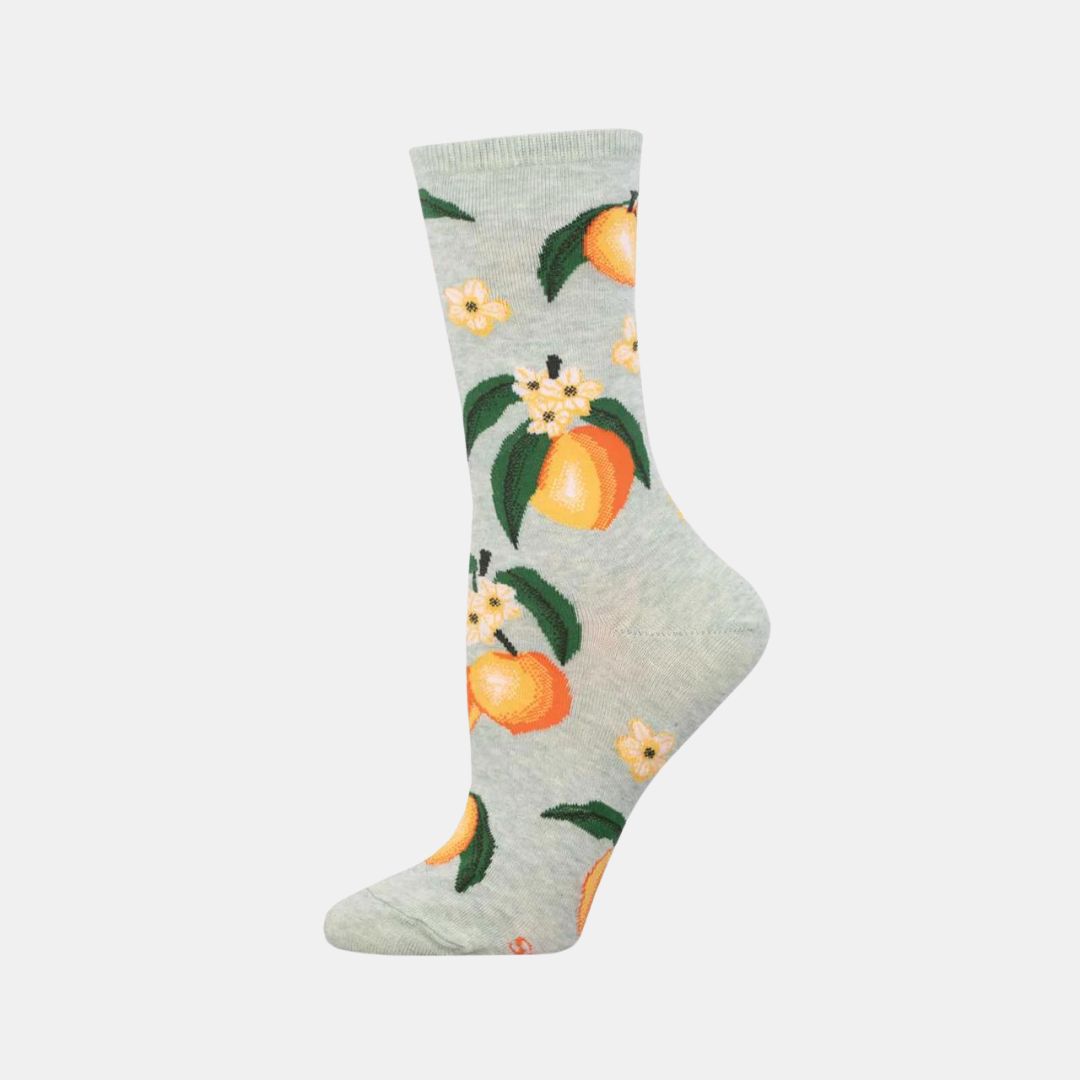 Socksmith | Women's Socks Sweet Peach - Mint Heather | Shut the Front Door