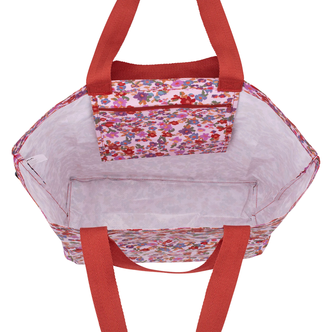 Shopper Tote - Retro Bloom