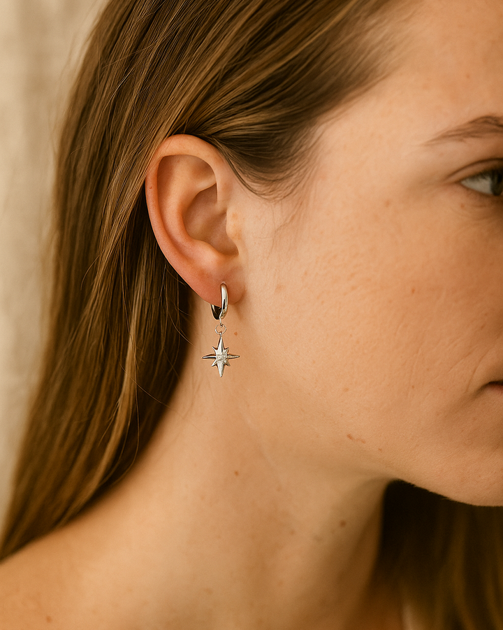 Aila Earrings - Silver