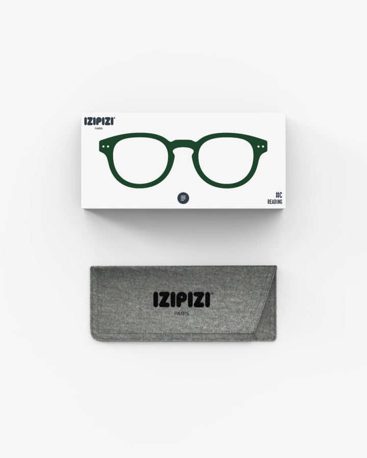 Izipizi | Reading Glasses Collection C Khaki Green +2.5 | Shut the Front Door