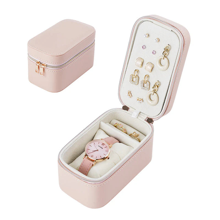 Antigone | Layla Rect Jewellery Box - Blush | Shut the Front Door