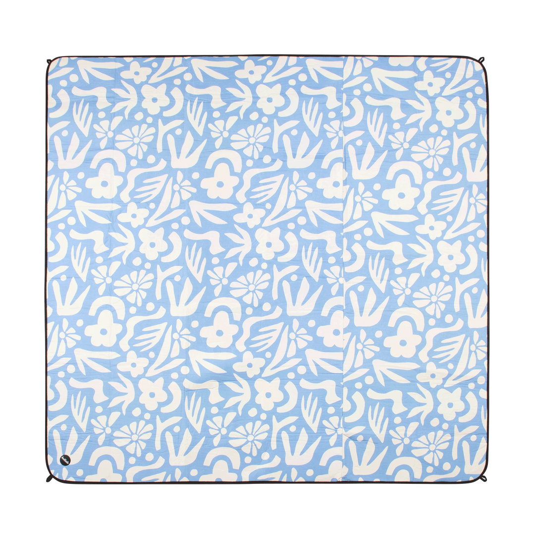Holiday Picnic Mat - Butter Blue