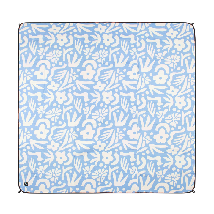Holiday Picnic Mat - Butter Blue