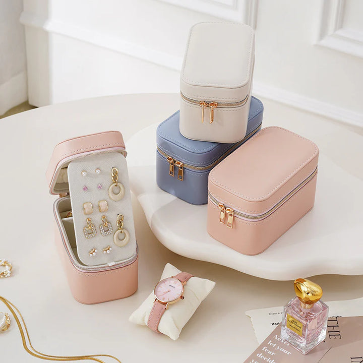 Antigone | Layla Rect Jewellery Box - Blush | Shut the Front Door