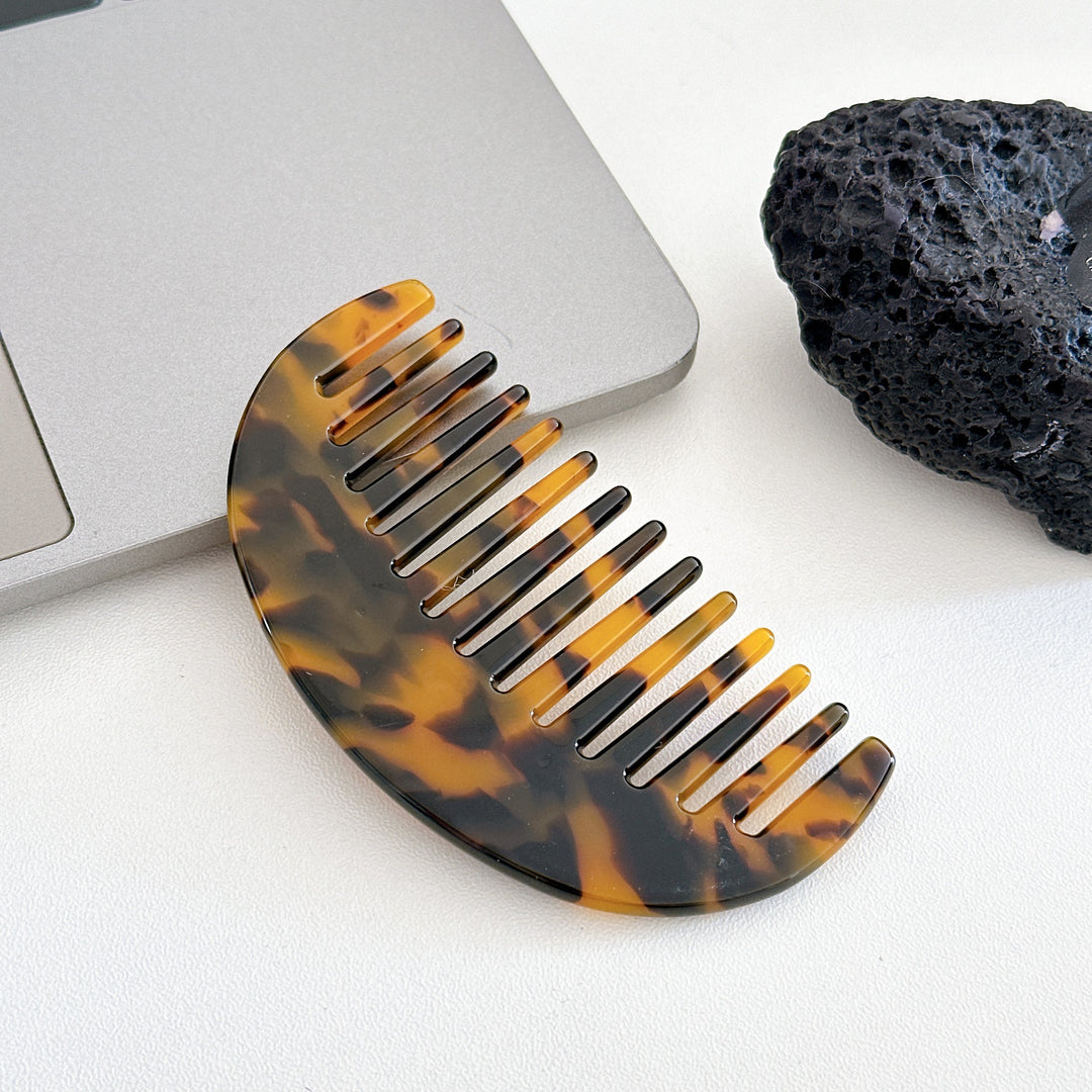 Pocket Comb - Tortoise Brown