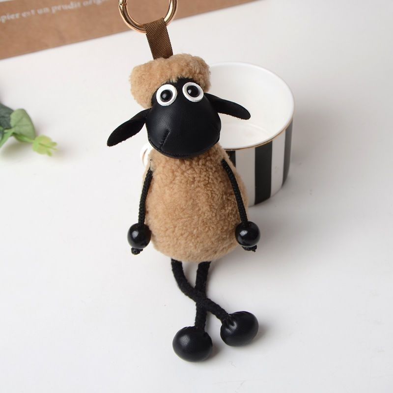 Antigone | Sheep Bag Charm - Beige | Shut the Front Door
