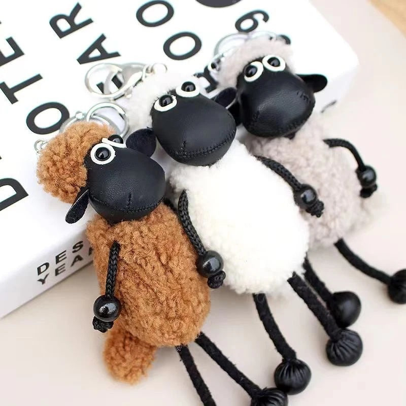 Antigone | Sheep Bag Charm - Dark Brown | Shut the Front Door
