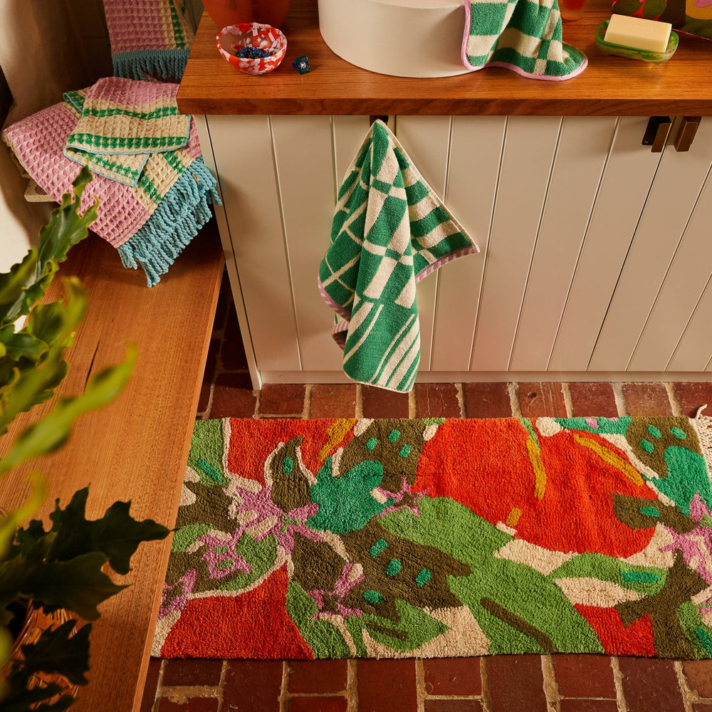 SAGE & CLARE | Camarillo Bath Runner | Shut the Front Door