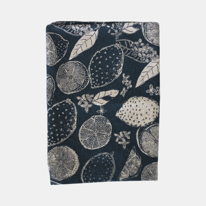 Raine & Humble | Lemon Marmalade Tea Towel - Dark Slate | Shut the Front Door