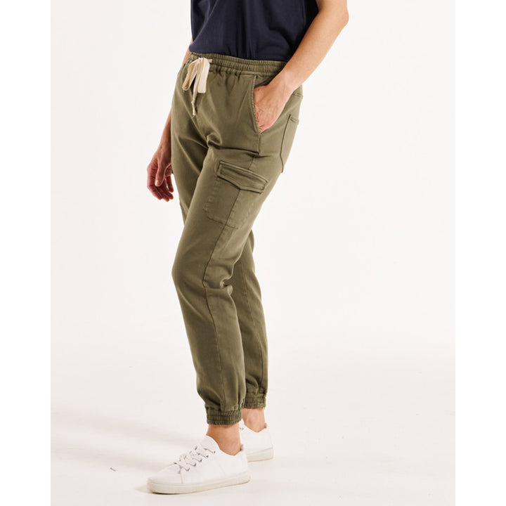 Betty Basics | Connecticut Cargo Jean - Khaki | Shut the Front Door