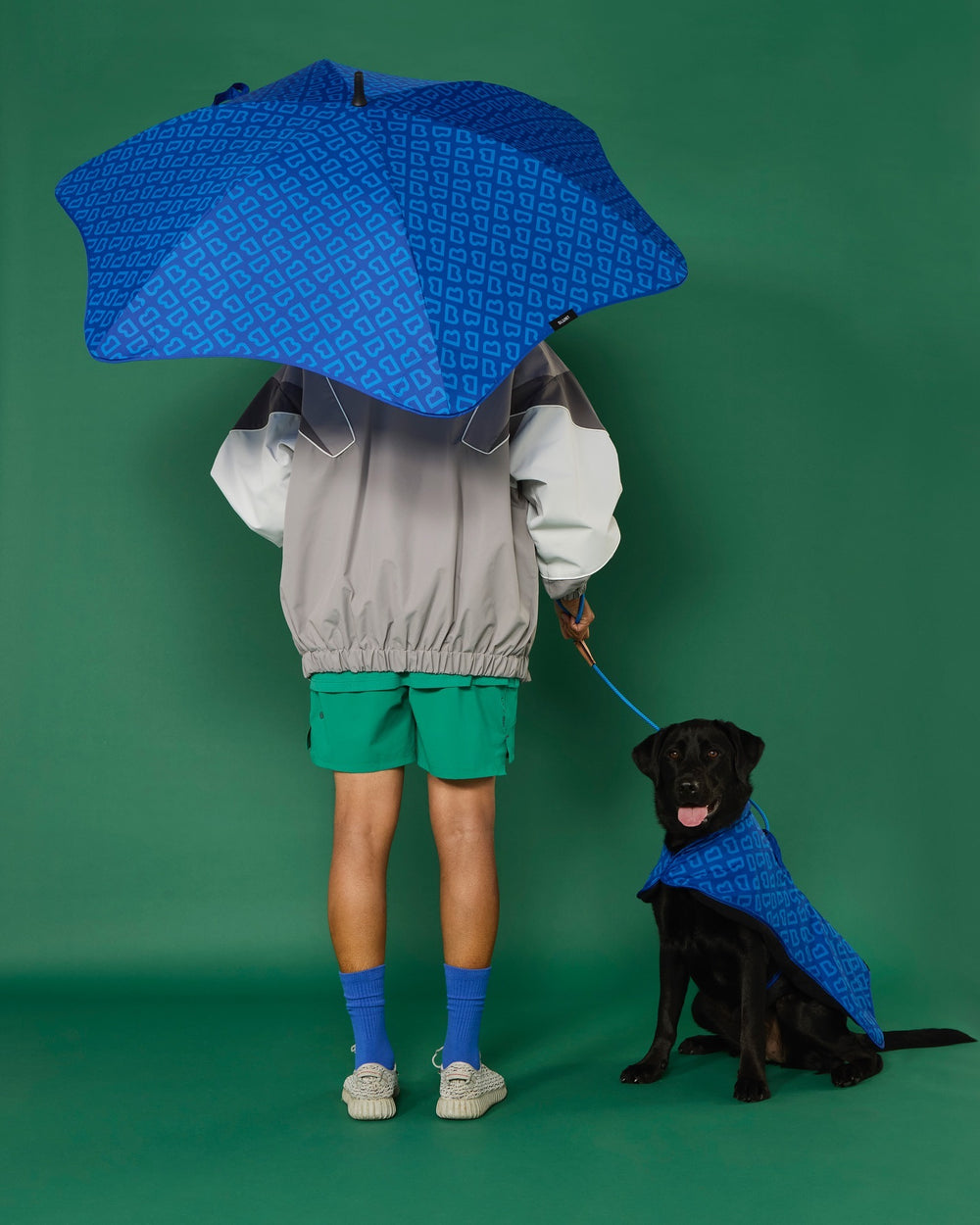 Blunt | Blunt Umbrella Classic X Blue Monogram | Shut the Front Door