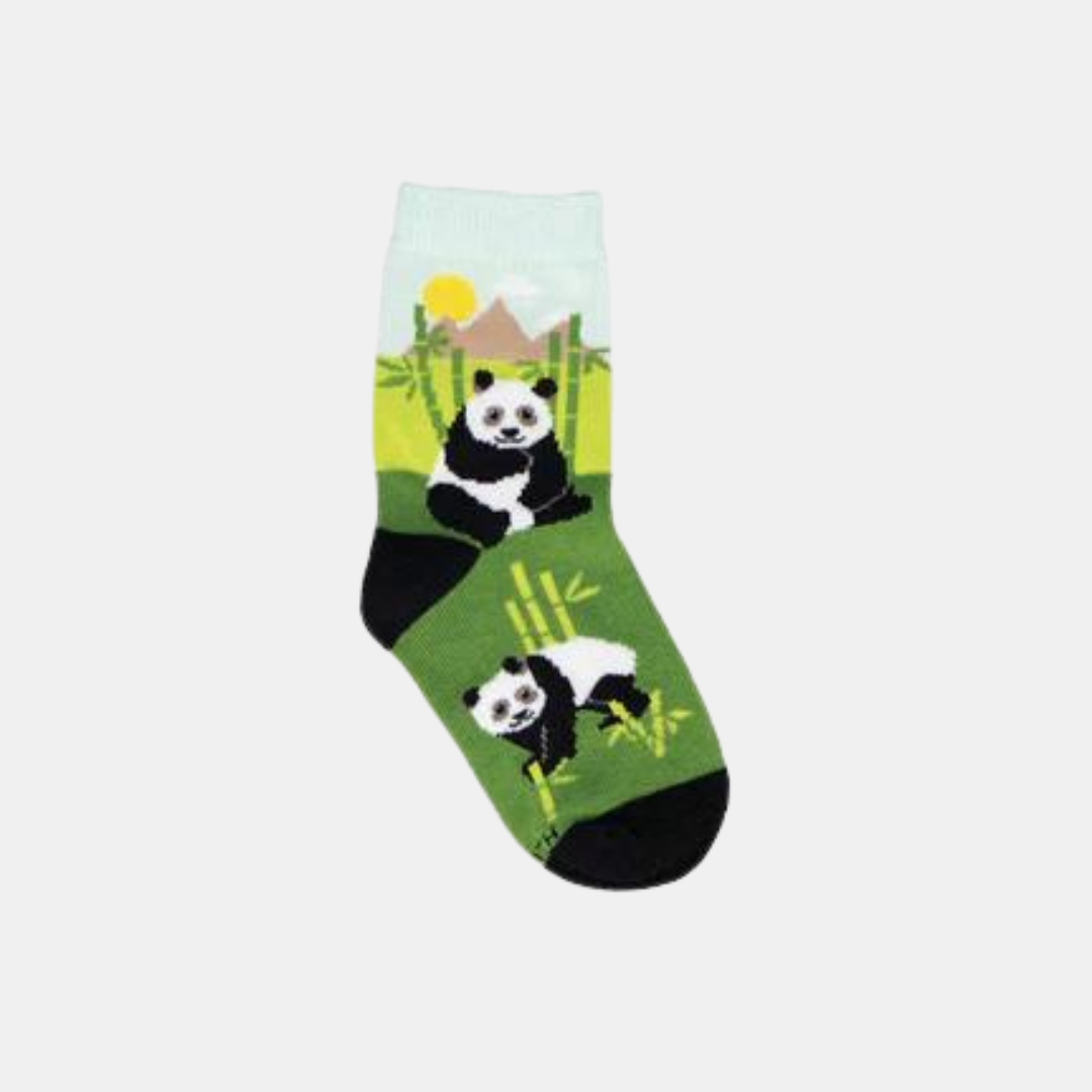 Socksmith | Socks Kids Happy Panda - Mint 2-4 years | Shut the Front Door