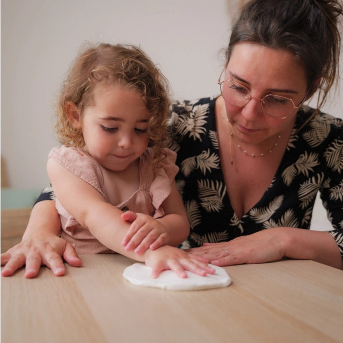 Petit Artichaut | 2 Magnetic Keepsakes - Clay Imprint | Shut the Front Door