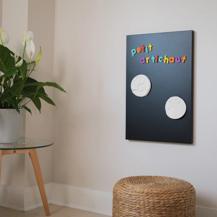 Petit Artichaut | 2 Magnetic Keepsakes - Clay Imprint | Shut the Front Door
