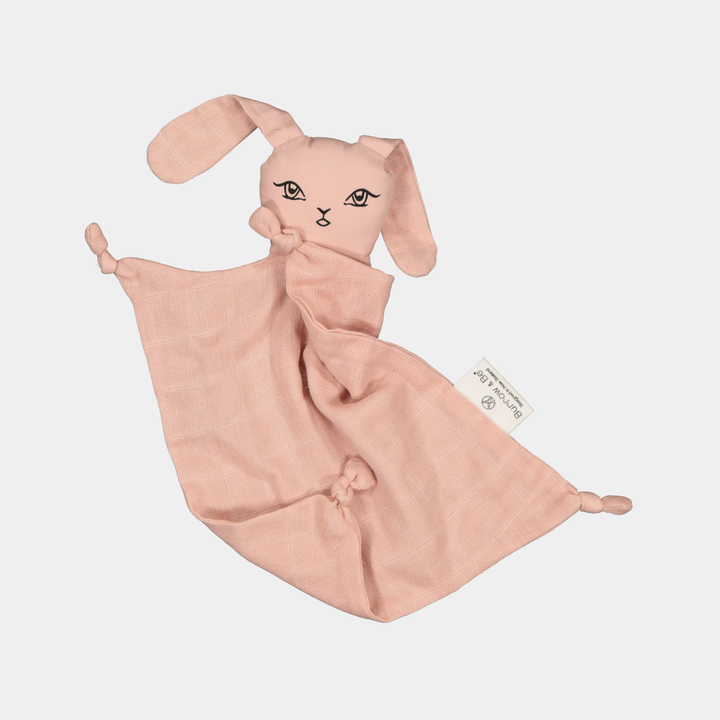 Burrow & Be | Muslin Bunny Comforter - Dusty Rose | Shut the Front Door