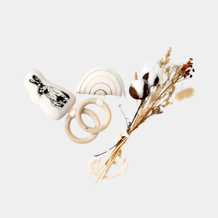 Burrow & Be | Burrowers Baby Teether (Set of 2) | Shut the Front Door