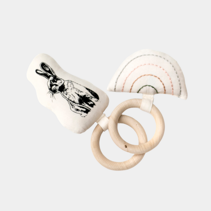 Burrow & Be | Burrowers Baby Teether (Set of 2) | Shut the Front Door