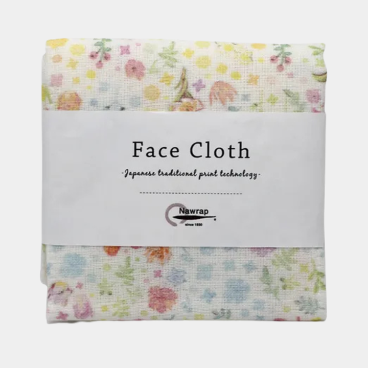 Nawrap | Face Cloth - Flower Garden | Shut the Front Door