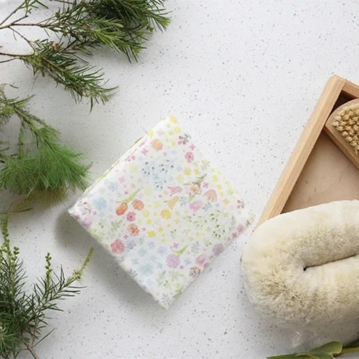 Nawrap | Face Cloth - Flower Garden | Shut the Front Door
